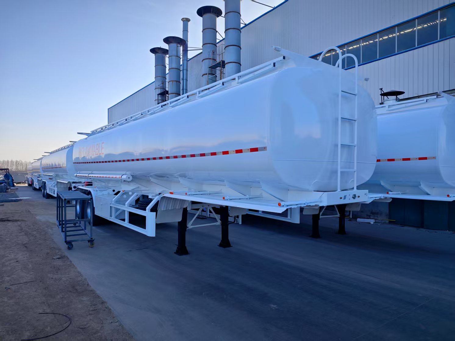 Derun Tanker Semi-Trailers odoslané do Konžskej demokratickej republiky