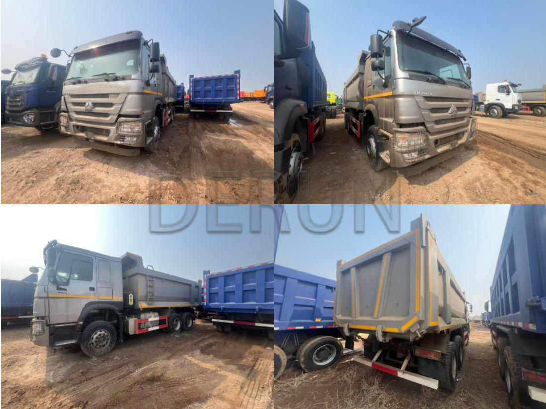 SINOTRUK HOWO 6x4 sklápač úspešne odoslaný do Alžírska