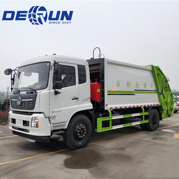 Šesťkolesový kompresorový vozík na odpadky Dongfeng 4x2