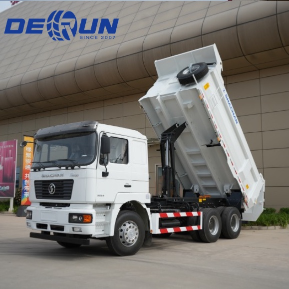 SHACMAN F2000 290HP 6X4 sklápací kamión U typu vedro pre trhu s Alžírskom