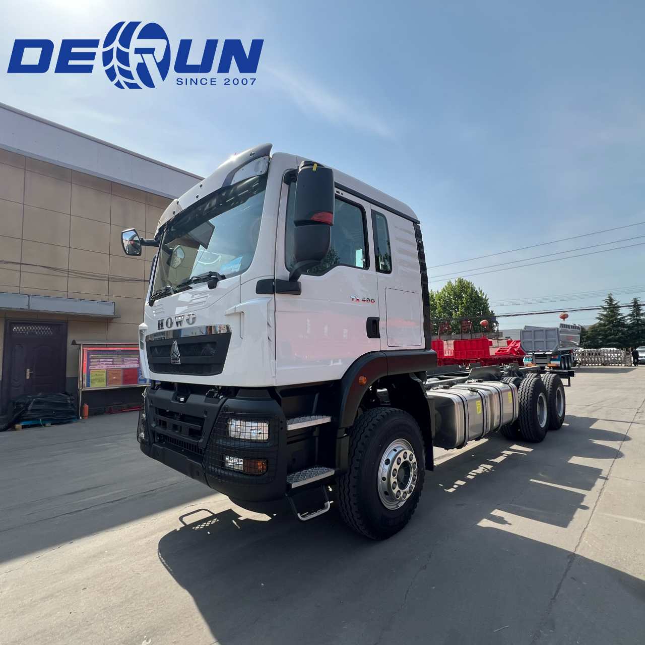Sinotruk Howo 6x4 TX nákladný nákladný automobil pre Etiópiu